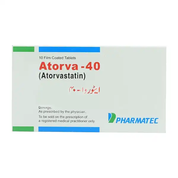 Atorva Tablets 40mg 20s